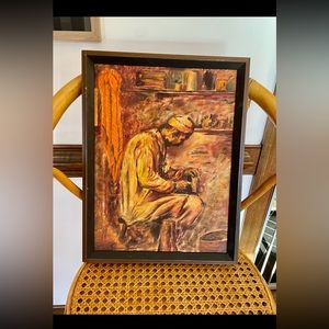Vintage Original Framed Painting